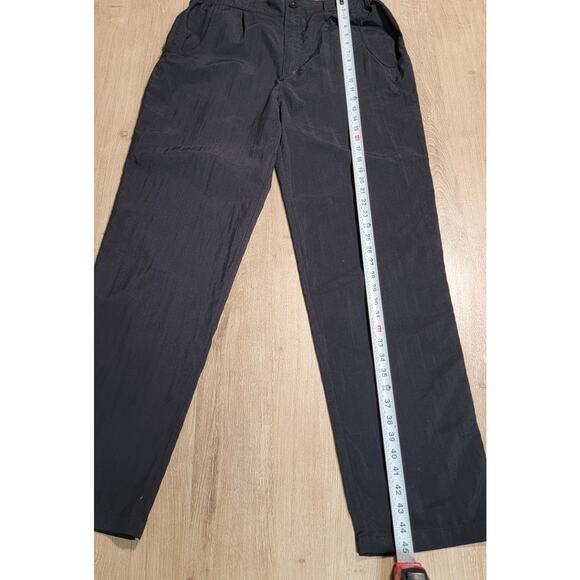 Rail Ryders Mens Size Medium Black Pants Nylon Gorpcore Outdoors Hiking Pockets - Picture 9 of 11
